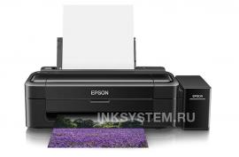 Принтер Epson L130 с оригинальной СНПЧ и сублимационными чернилами INKSYSTEM