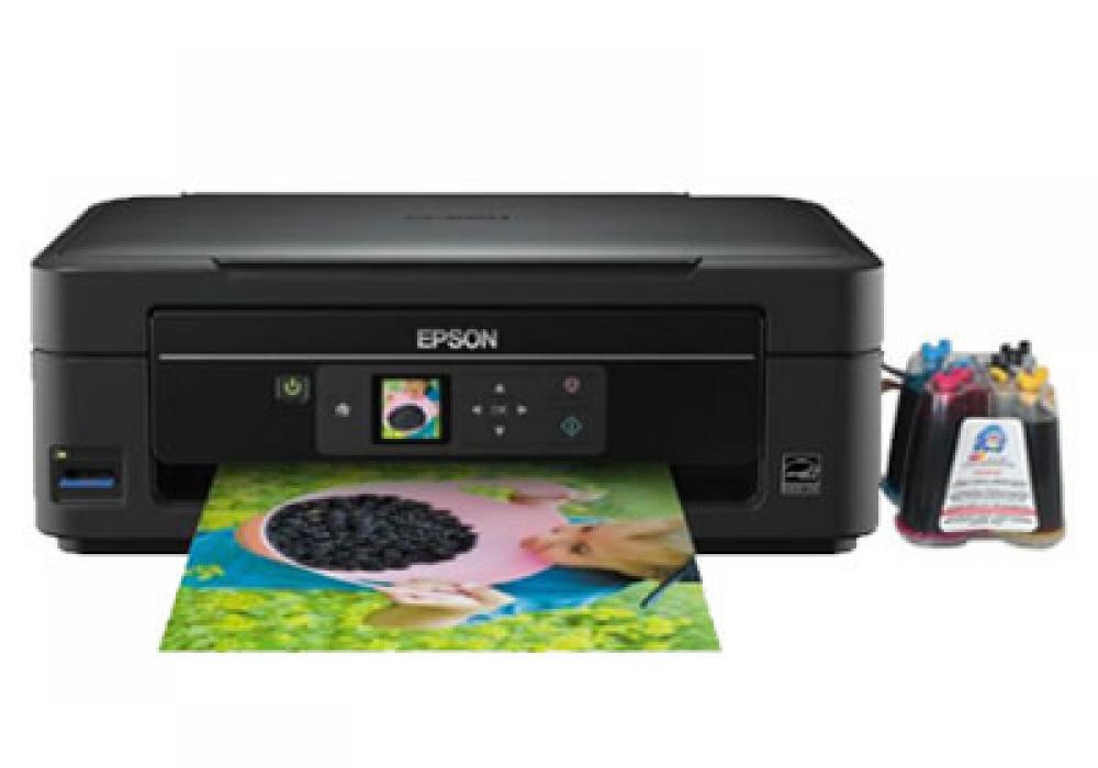 изображение МФУ Epson Stylus SX230 с СНПЧ и чернилами - изображение 1