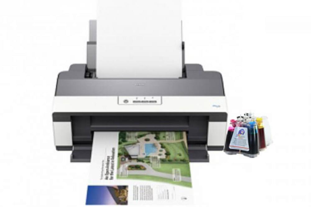 изображение Принтер Epson WorkForce 1100 с СНПЧ и чернилами - изображение 1