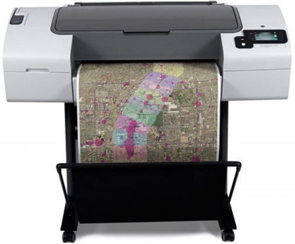 изображение Плоттер HP DesignJet T790 24" с СНПЧ и чернилами - изображение 1