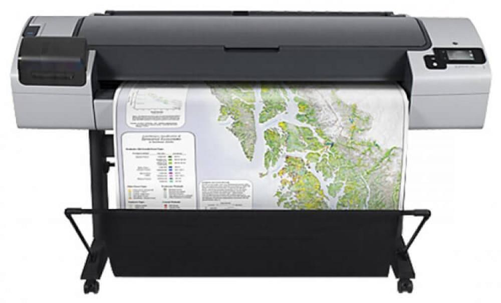 изображение Плоттер HP DesignJet T795 44" с СНПЧ и чернилами - изображение 1