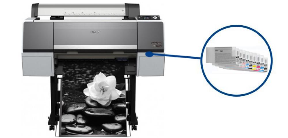 изображение Плоттер Epson SureColor SC-P6000 с ПЗК и чернилами - изображение 1