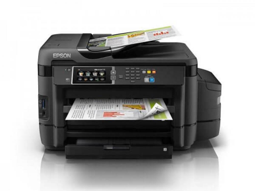 Фото МФУ Epson L1455 с оригинальной СНПЧ  и чернилами INKSYSTEM - изображение 1