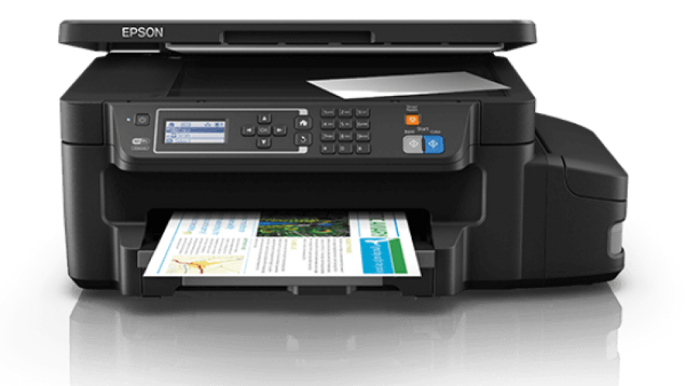 МФУ Epson L605 с оригинальной СНПЧ и чернилами INKSYSTEM - изображение 1