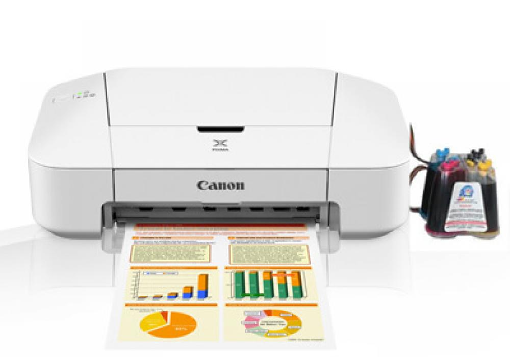 Принтер Canon PIXMA iP2850 с СНПЧ - изображение 1