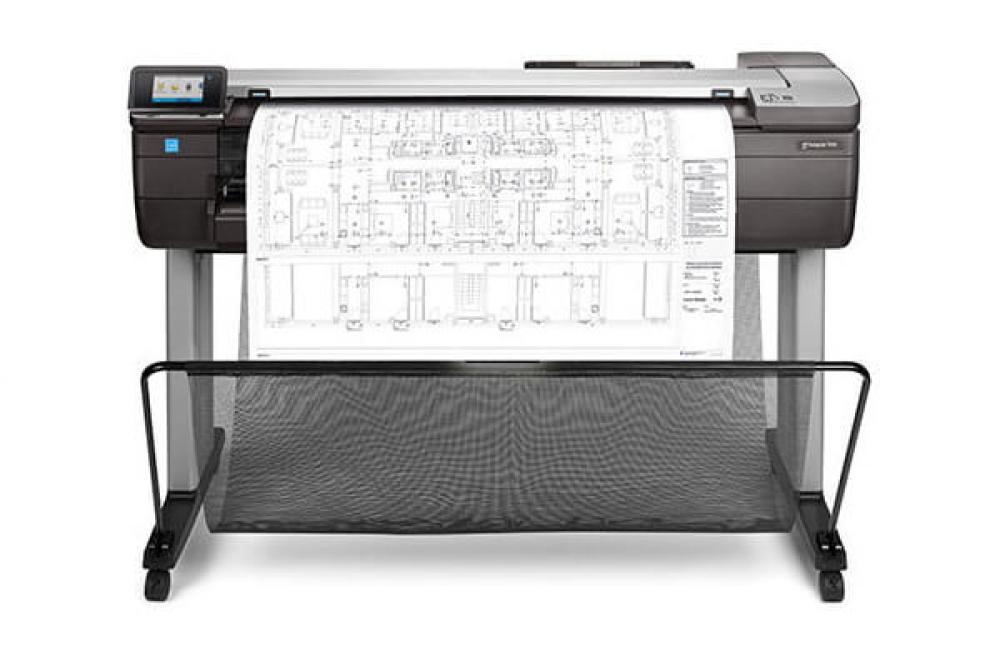 Плоттер HP DesignJet T830 с СНПЧ - изображение 1