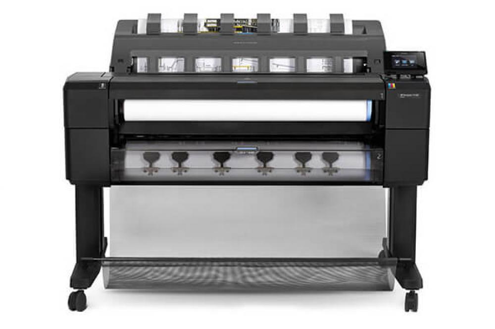 Плоттер HP DesignJet T1500 с СНПЧ - изображение 1