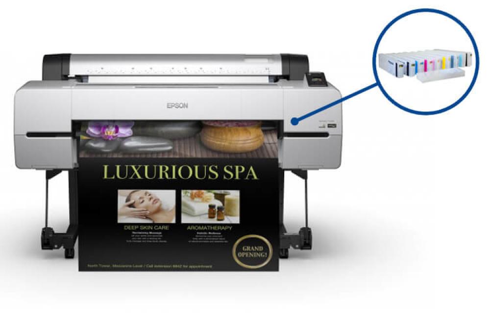 Плоттер Epson SureColor SC-P10000 с ПЗК и чернилами - изображение 1