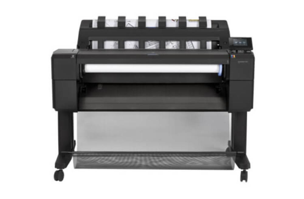 Плоттер HP DesignJet T930 с СНПЧ и чернилами - изображение 1