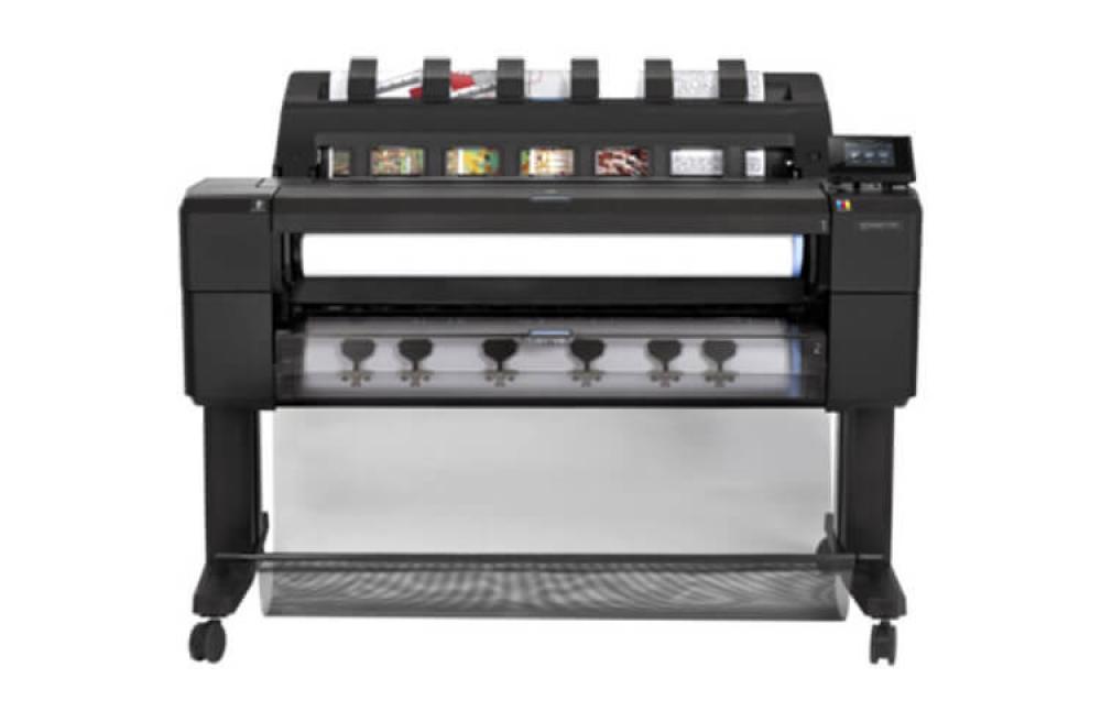 Плоттер HP DesignJet T1530 с СНПЧ и чернилами - изображение 1