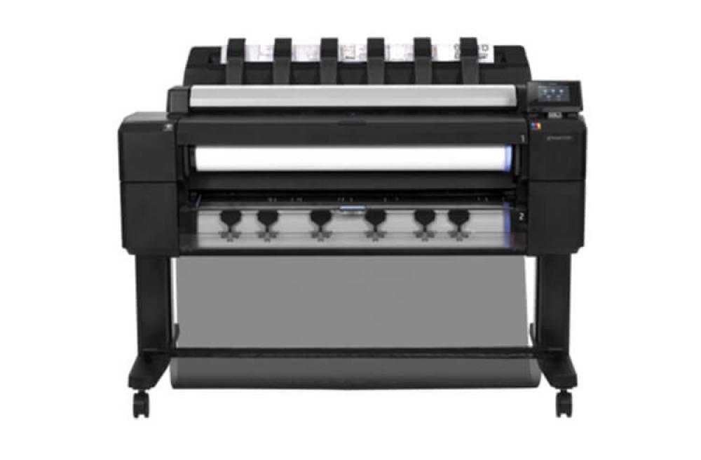 Плоттер HP DesignJet T2530 с СНПЧ и чернилами - изображение 1
