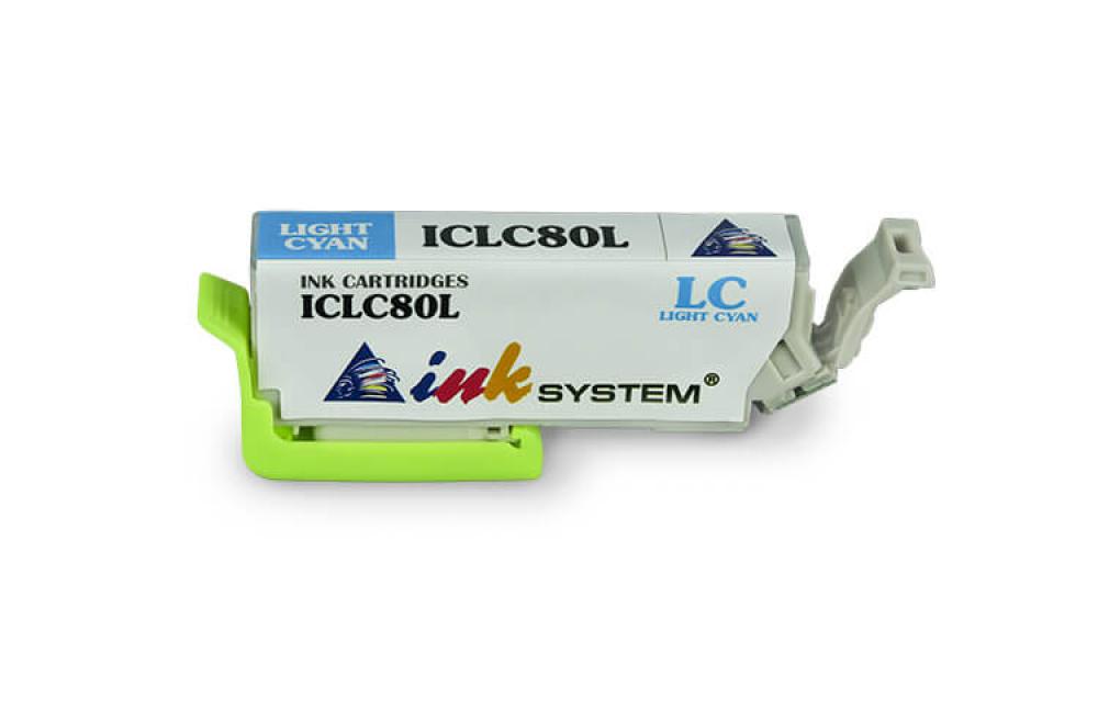 фото Картридж совместимый Light Cyan (ICLC80) для Еpson EP-708A