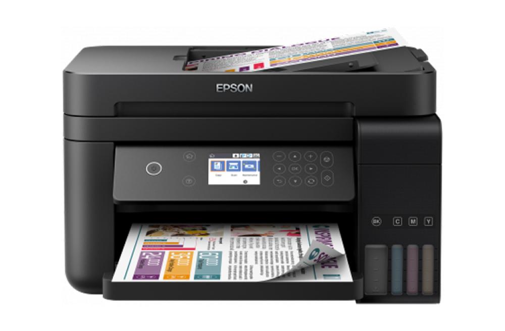 МФУ Epson EcoTank ET-3750 с оригинальной СНПЧ и чернилами INKSYSTEM - изображение 1