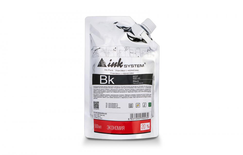 изображение Сублимационные чернила INKSYSTEM Black 500 мл. - изображение 1