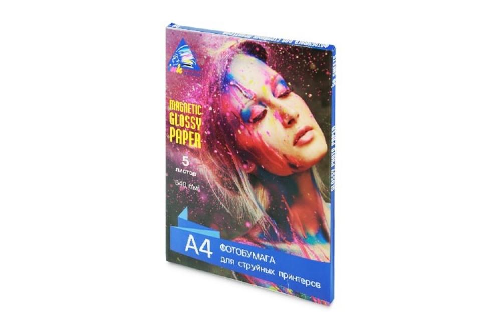 изображение Магнитная глянцевая фотобумага INKSYSTEM Magnetic Glossy Photo Paper 640g, A4, 5 листов - изображение 1