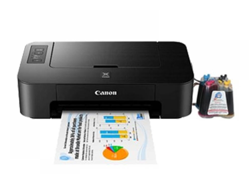 Принтер Canon PIXMA TS204 с СНПЧ и чернилами - изображение 1