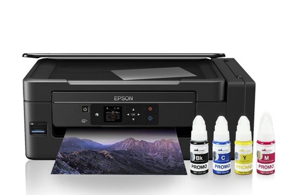 изображение МФУ Epson L3070 с оригинальной СНПЧ и чернилами INKSYSTEM 70 мл - изображение 1