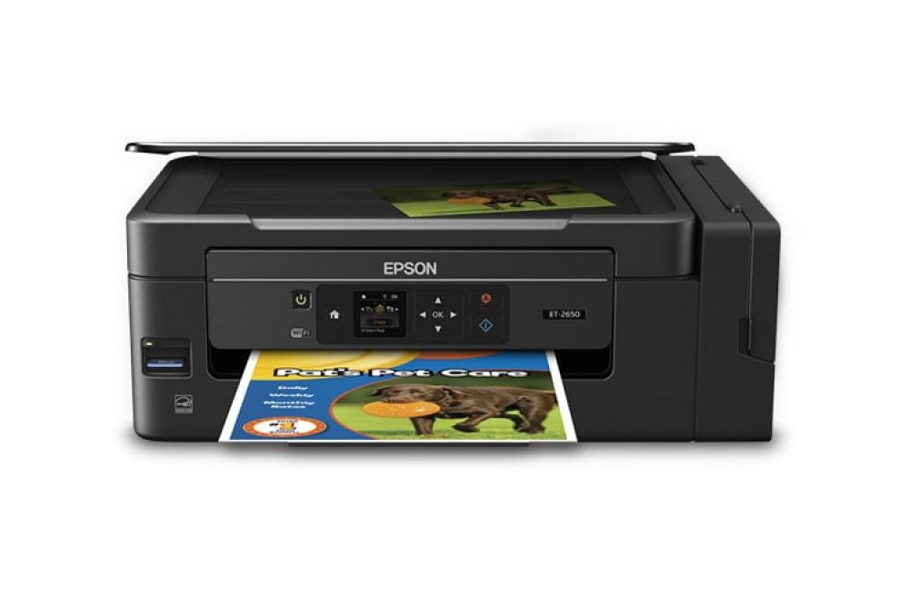 МФУ Epson Expression EcoTank ET-2650 с оригинальной СНПЧ и чернилами INKSYSTEM - изображение 1