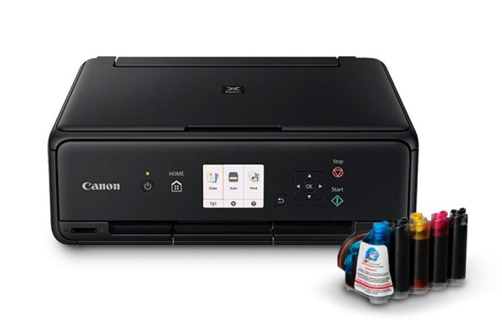 МФУ Canon PIXMA TS5050 с СНПЧ и чернилами - изображение 1