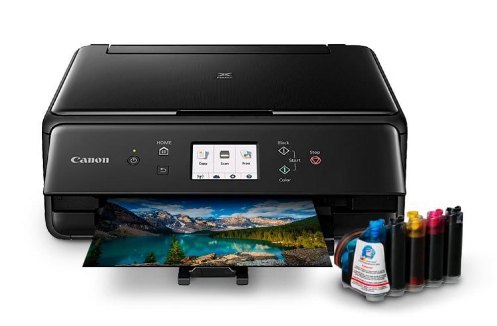 МФУ Canon PIXMA TS6140 с СНПЧ и чернилами - изображение 1