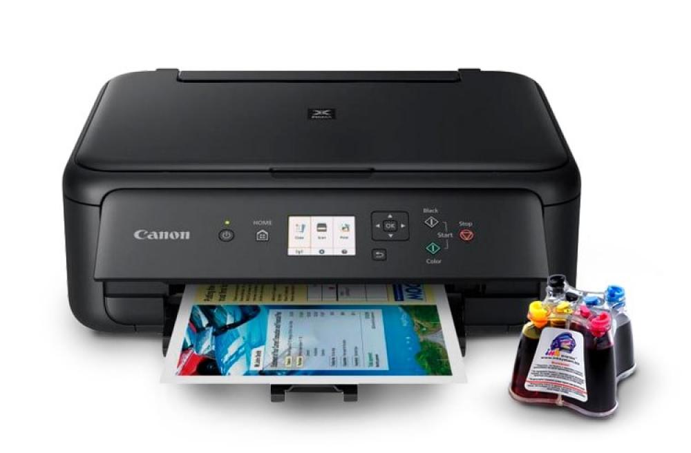МФУ Canon PIXMA TS5140 с СНПЧ и чернилами - изображение 1
