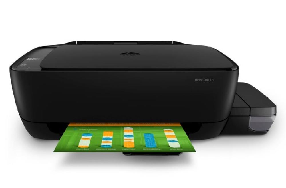 МФУ HP Ink Tank 315 с оригинальной СНПЧ и чернилами - изображение 1
