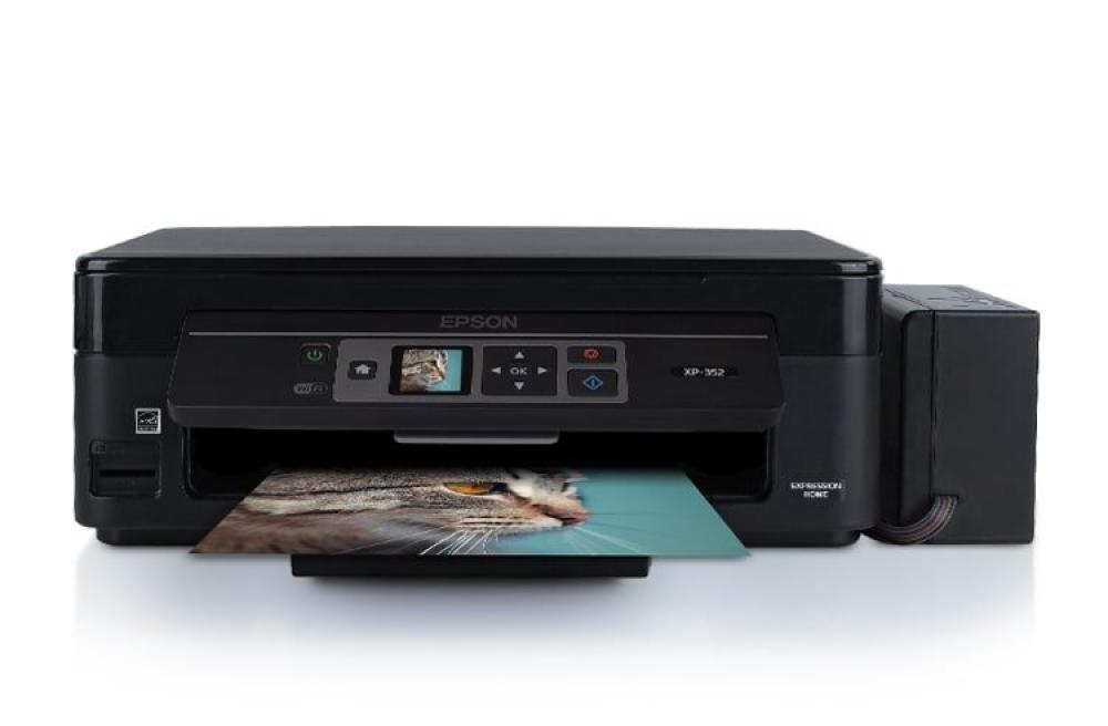 изображение МФУ Epson Expression Home XP-352 с БСНПЧ и чернилами INKSYSTEM - изображение 1