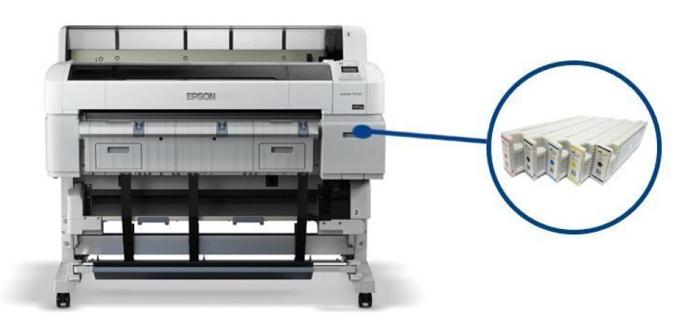 изображение Плоттер Epson SureColor SC-T5200D с ПЗК и чернилами - изображение 1