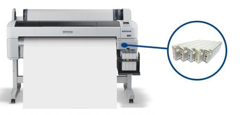 изображение Плоттер Epson SureColor SC-T7200D с ПЗК и чернилами - изображение 1