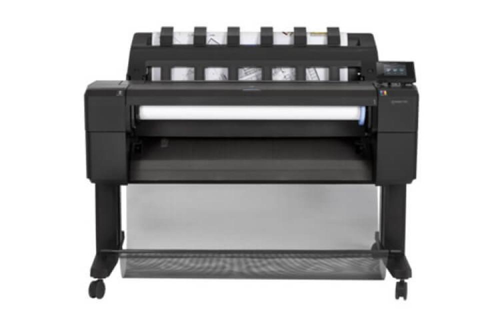 Плоттер HP DesignJet T930 с СНПЧ и чернилами - изображение 1