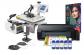 Многофункциональный термопресс INKSYSTEM C-06-2938 6 в 1 и принтер Epson L1300 с набором для сублимационной печати
