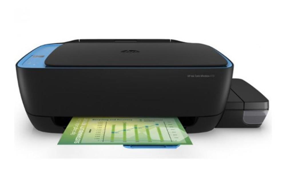 изображение МФУ HP Ink Tank 419 с оригинальной СНПЧ и чернилами INKSYSTEM (Уценка) - изображение 1