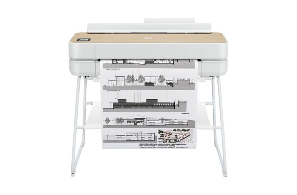 Плоттер HP Designjet Studio 24" с СНПЧ и чернилами - изображение 1