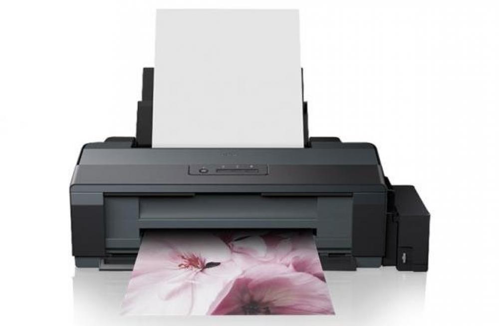 Принтер Epson L1300 с оригинальной СНПЧ и чернилами (Уценка) - изображение 1
