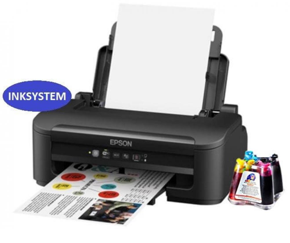изображение Принтер Epson Workforce WF-2010W с СНПЧ и чернилами - изображение 1