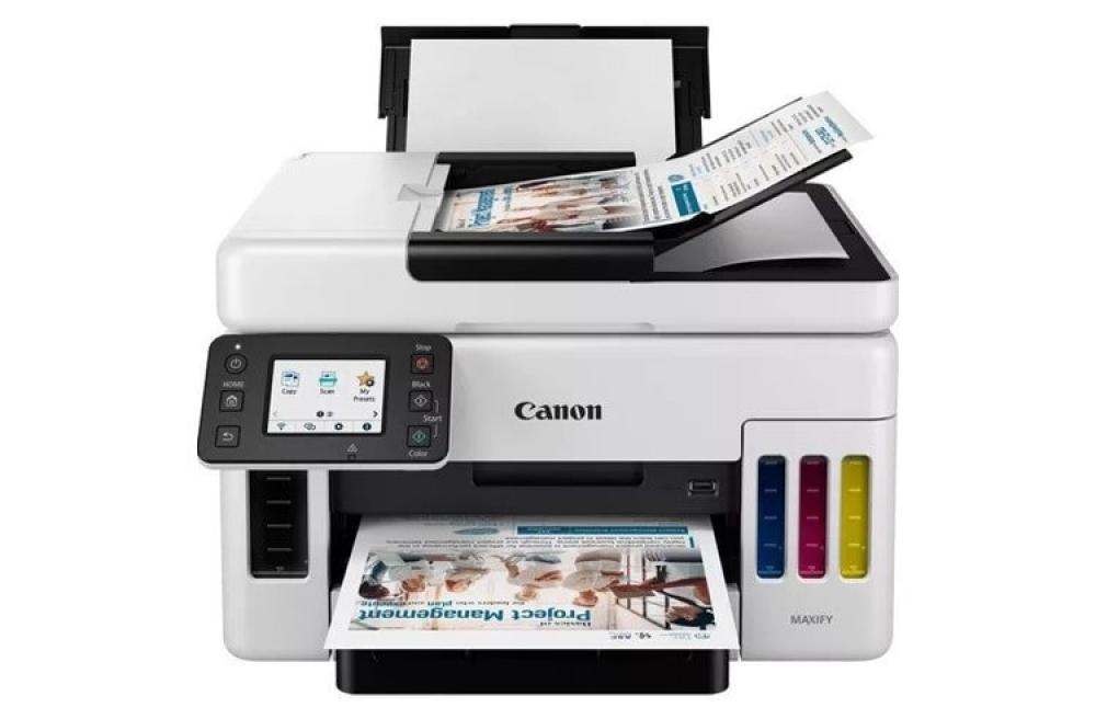 МФУ Canon MAXIFY GX7040 с оригинальной СНПЧ и чернилами - изображение 1