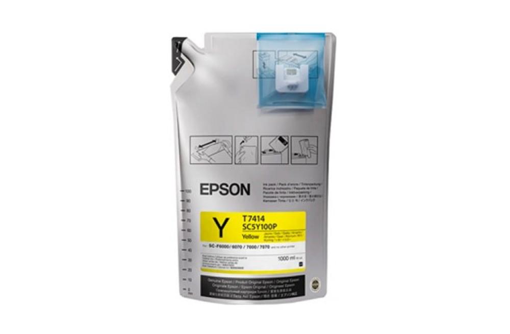 Сублимационные чернила Epson Yellow для Epson SureColor SC-F6300 1100 мл