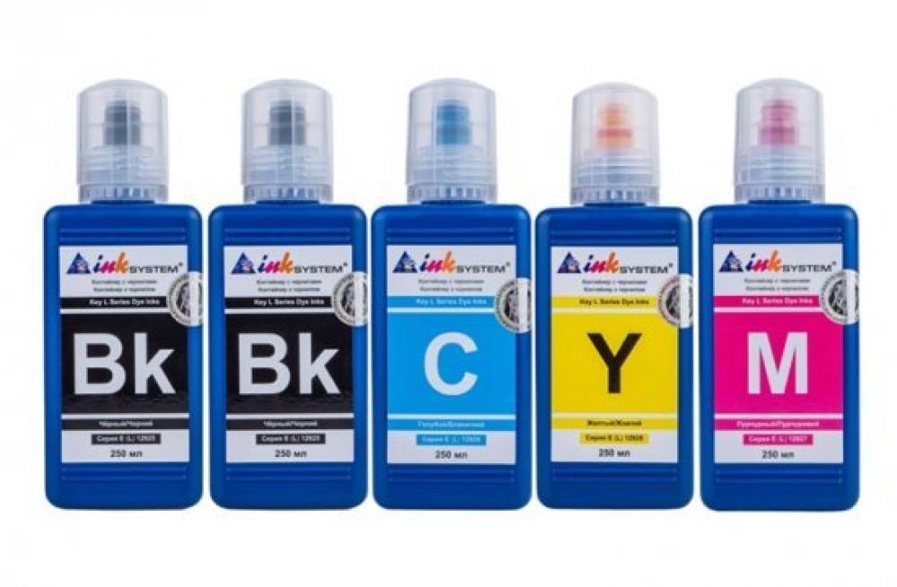Светостойкие чернила INKSYSTEM для фотопечати на Epson L7180 (Бесконтактные) 250мл