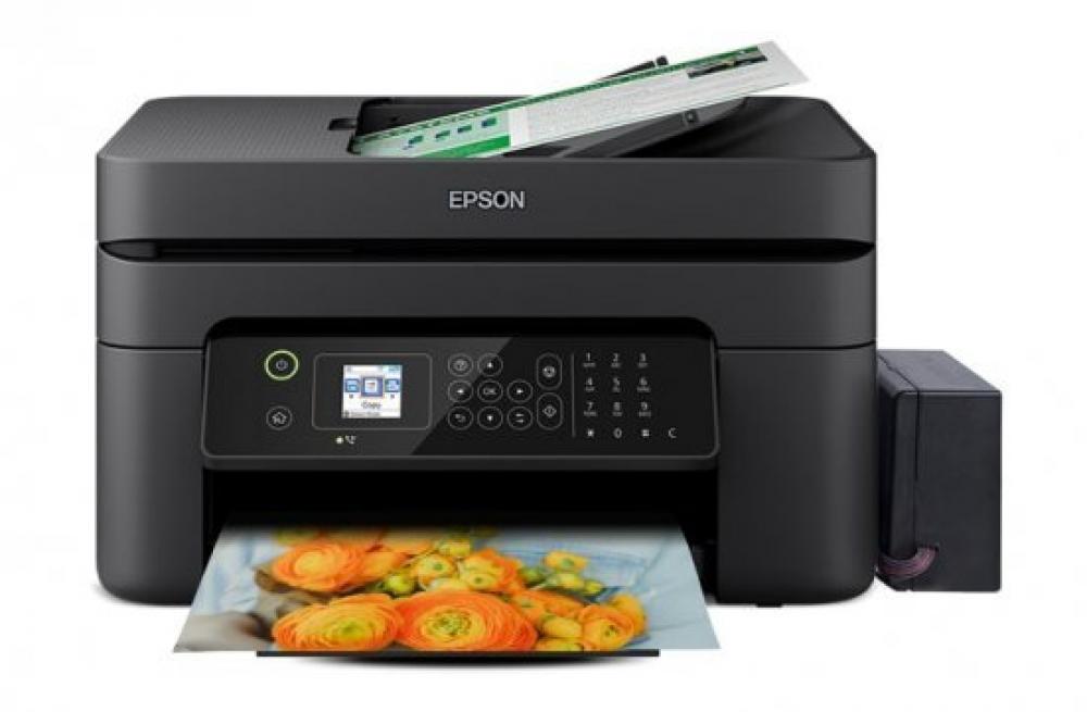 МФУ Epson Workforce WF-2850 с БСНПЧ и чернилами INKSYSTEM - изображение 1