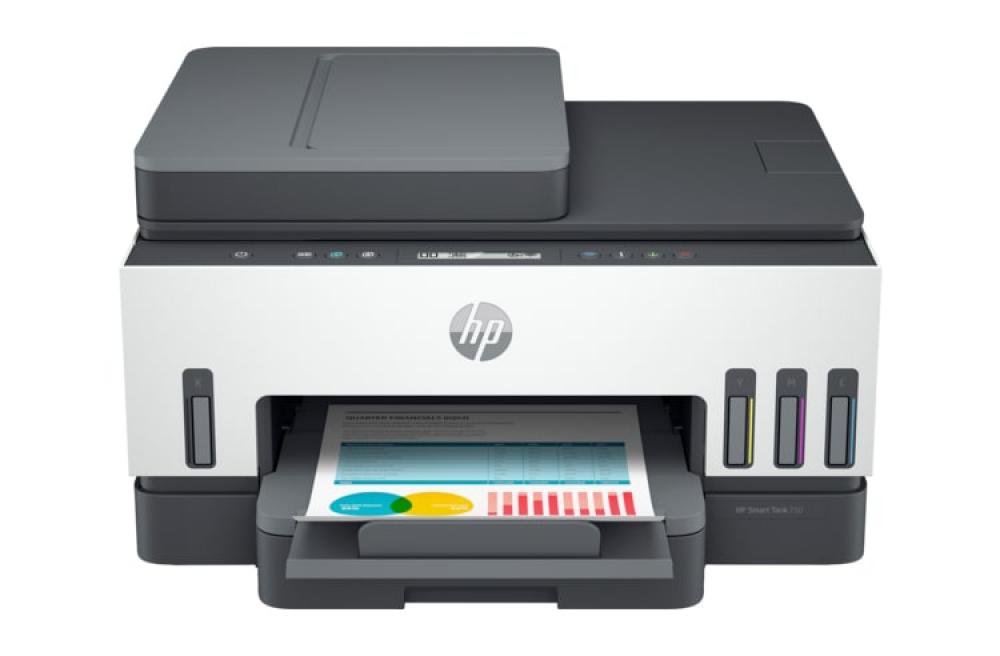 МФУ HP Smart Tank 750 с оригинальной СНПЧ и чернилами INKSYSTEM - изображение 1