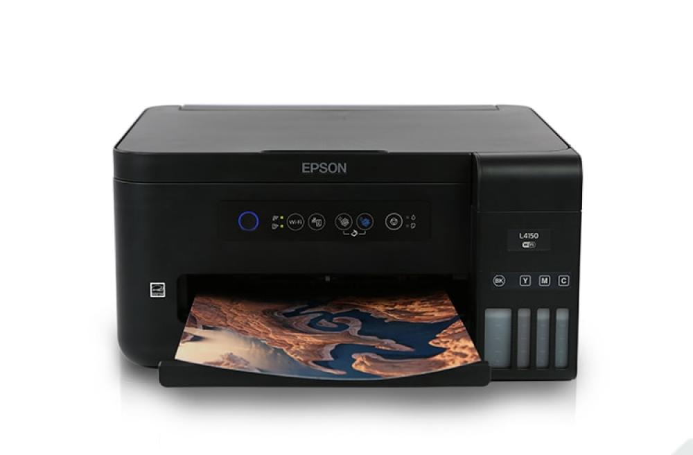 МФУ Epson L4150 с оригинальной СНПЧ и чернилами INKSYSTEM 250мл - изображение 1