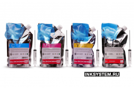 Комплект сублимационных чернил для Epson EcoTank L1110, L3100, L3150, L3156, L5190, 500 мл (4 цвета), номера картриджа 002, 003, 004, T502, 101, T03Y