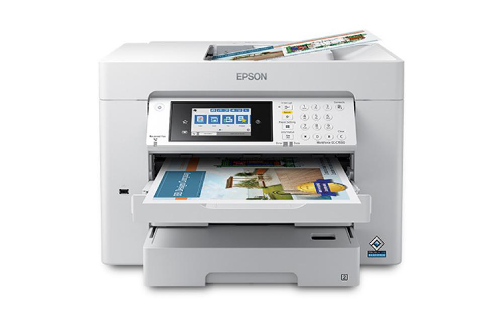 МФУ Epson WorkForce EC-C7000 с СНПЧ и светостойкими чернилами 100мл - изображение 1