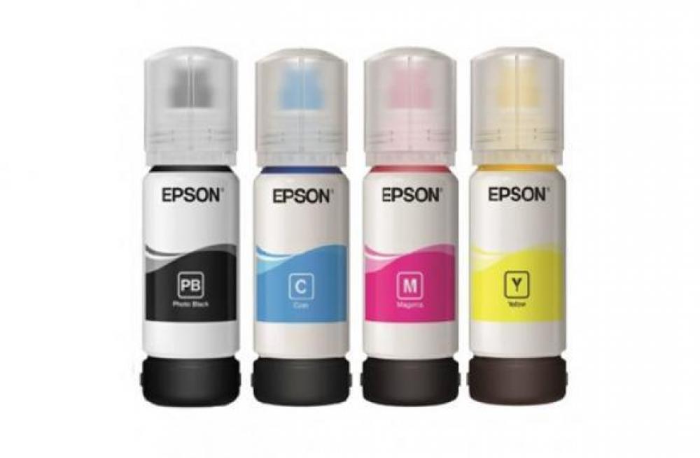 Оригинальные чернила для Epson L3560 (65мл, 4 цвета)