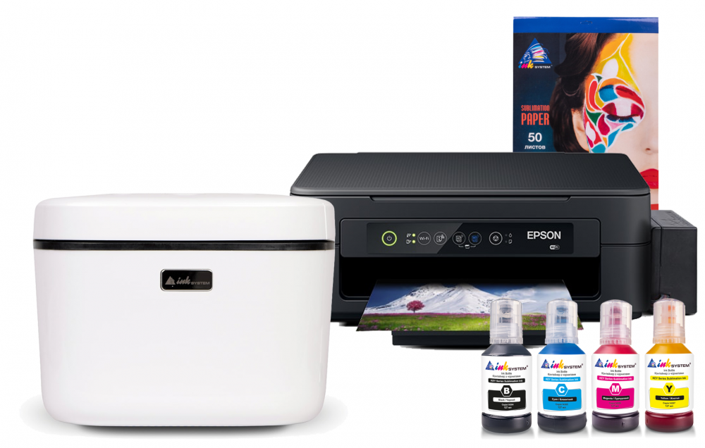 изображение Вакуумный термопресс INKSYSTEM 3D-Mini PD2800 и МФУ Epson XP-2205 с набором для сублимационной печати - изображение 1