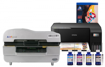Вакуумный термопресс INKSYSTEM 3D-Max и МФУ Epson L3210 с набором для сублимационной печати