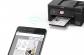 МФУ Epson L14150 с оригинальной СНПЧ и сублимационными чернилами INKSYSTEM 127мл 4