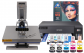 Планшетный термопресс INKSYSTEM P-3838+ 38*38 см и принтер Epson L11050 с набором для сублимационной печати 2