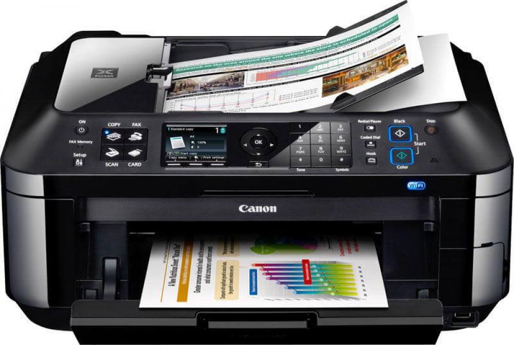 изображение МФУ Canon PIXMA MX420 с СНПЧ и чернилами - изображение 1
