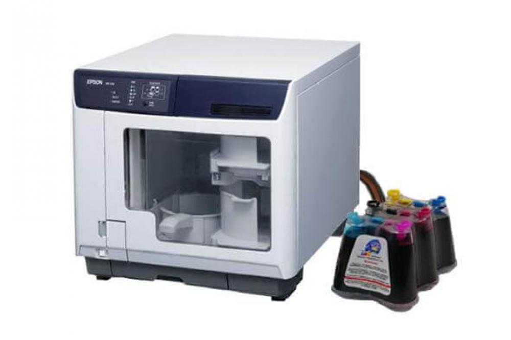 изображение Принтер Epson Discproducer PP 100 с СНПЧ и чернилами - изображение 1
